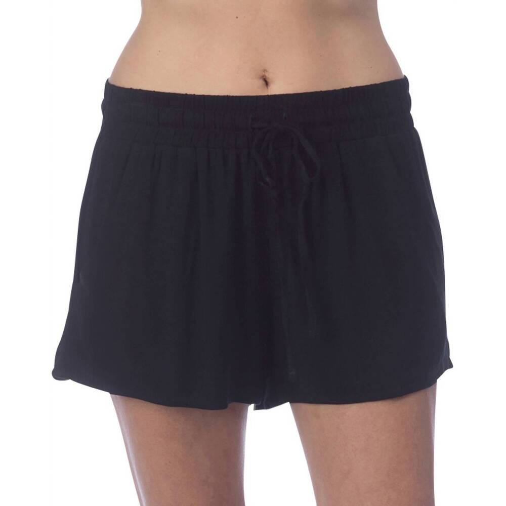 NEW GREEN DRAGON drawstring beach short in black